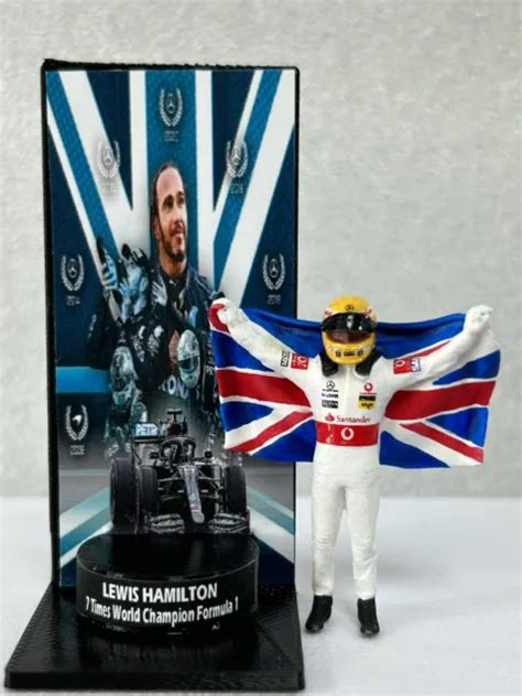 Figura Lewis Hamilton Times World Champion F Rmula Podium