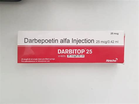 Darbitop Mg Darbepoetin Alfa Injection At Rs Box Cresp