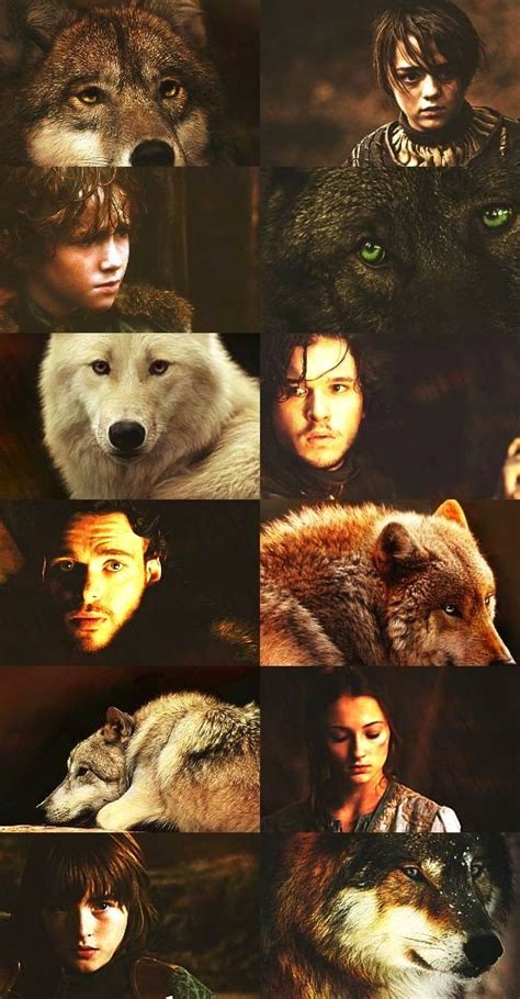 Game Of Thrones Stark Wolves