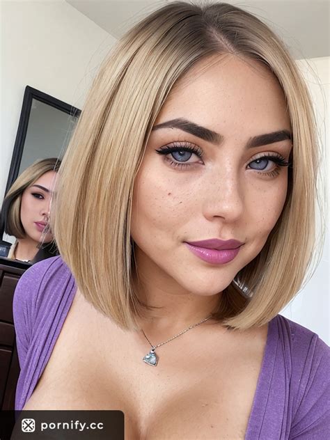 Curvy Milf With Big Tits In Bangs Giving Blowjob In Purple Lipstick Pornify Free AI Porn