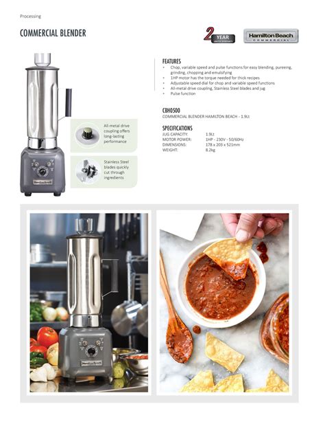 Blender Pmb Catering Equipment