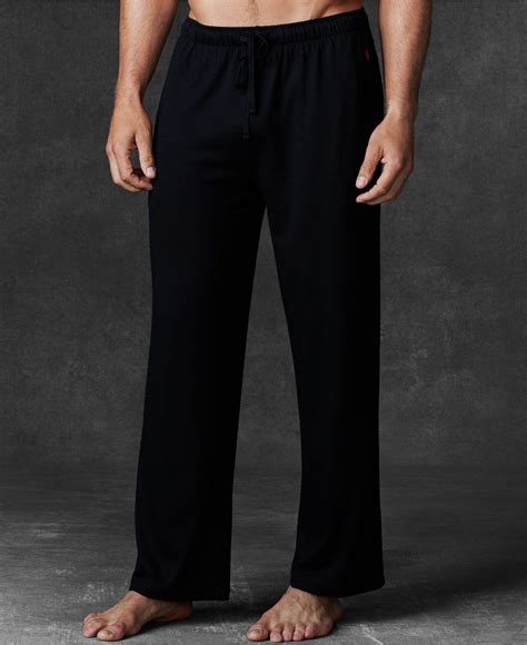 Lyst Polo Ralph Lauren Mens Supreme Comfort Knit Pajama Pants In Black For Men