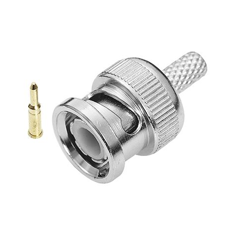 Conector BNC Macho Crimpar RG58 U 50R Shopee Brasil