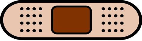 Bandaid Clipart 8 Band Aid Coloring Page Image Clipartix