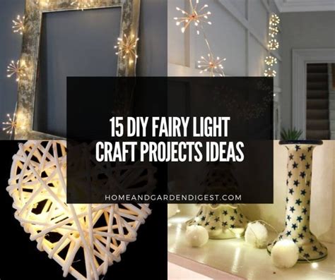 Best Diy Fairy Light Craft Projects And Ideas With Pictures