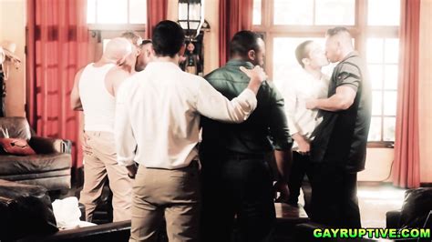 Straight Man Loses Anal Virginity In A Gay Group Orgy At A Ranch