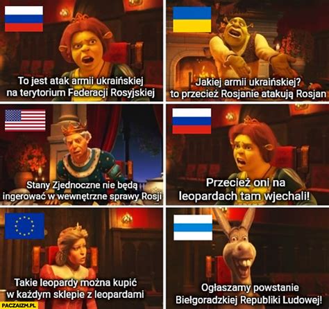 Shrek Rozmowa Po Ataku Rosjan W Rosji Paczaizm Pl