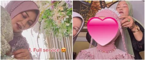 Wanita Ini Dirias Pengantin Oleh Mertua Yang Kerja Jadi Mua Hasilnya