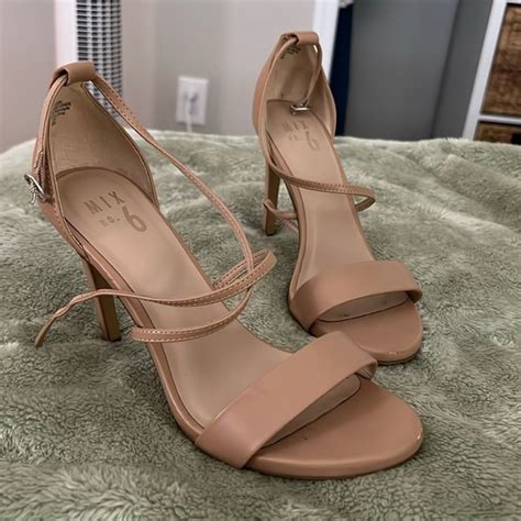 Mix No Shoes Mix No Nude Round Toe Heels Poshmark