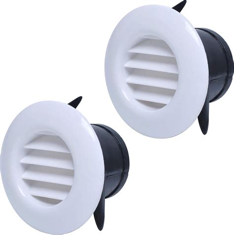 Wadoy 3 Inch. Round Soffit Vent with Screen for Bathroom Exhaust Fan
