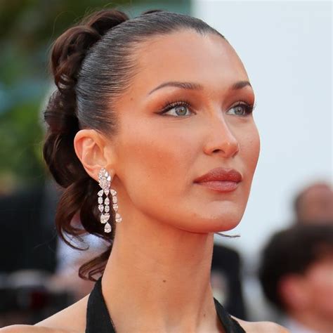 Bella Hadid Soaked Up The Sun In A Bikini Top And Matching Bottoms Glamour UK