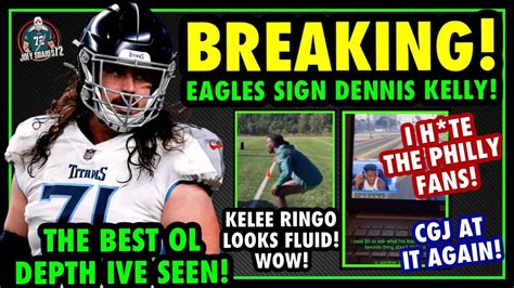 Breaking News Eagles Sign Dennis Kelly The Best Depth At Ol Kelee