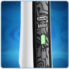 Oral-B Teen White Electric Rechargeable Toothbrush, Powered By Braun, 1 ...