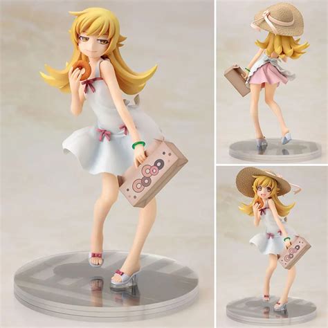 Monogatari Nisemonogatari Anime Figures 18cm Oshino Shinobu Painted Pvc