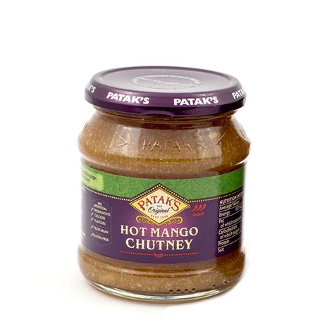 Hot Mango Chutney Patak S Castroni Coladirienzo