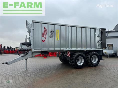 Fliegl Gigant Asw Compact Fox Tandem Dump Trailer For Sale Germany