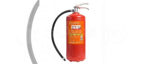 Огнетушитель порошковый оп4 abce (ao-op4) купить в Ростове-на-Дону | Авито
