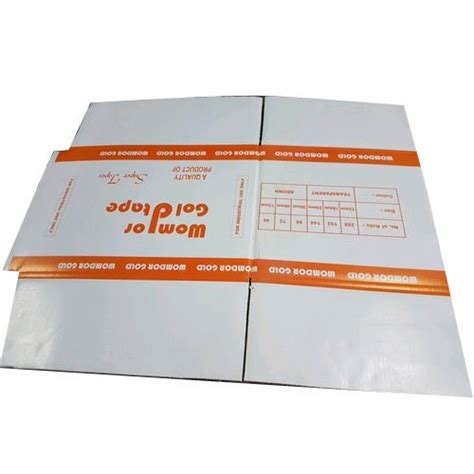 Cardboard Rectangle 5 Ply Printed Corrugated Box Box Capacity 6 10 Kg