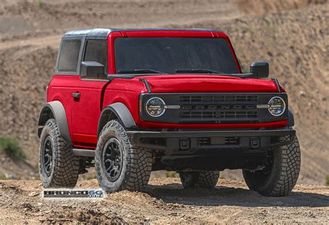 Bronco Sasquatch 2 Door Simulated In Production Colors Bronco6G