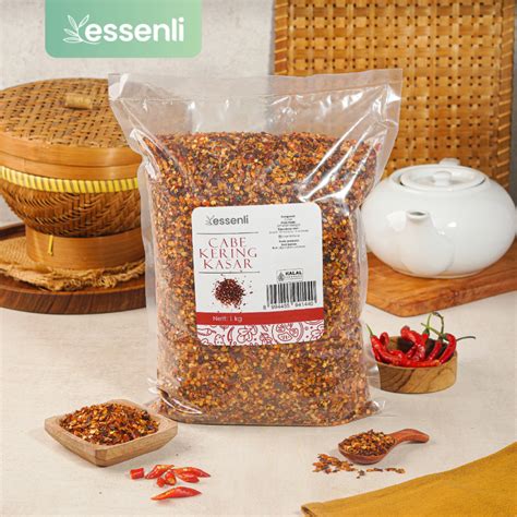 Chili Flakes Cabai Bubuk Kasar Cabe Kasar 1Kg Lazada Indonesia