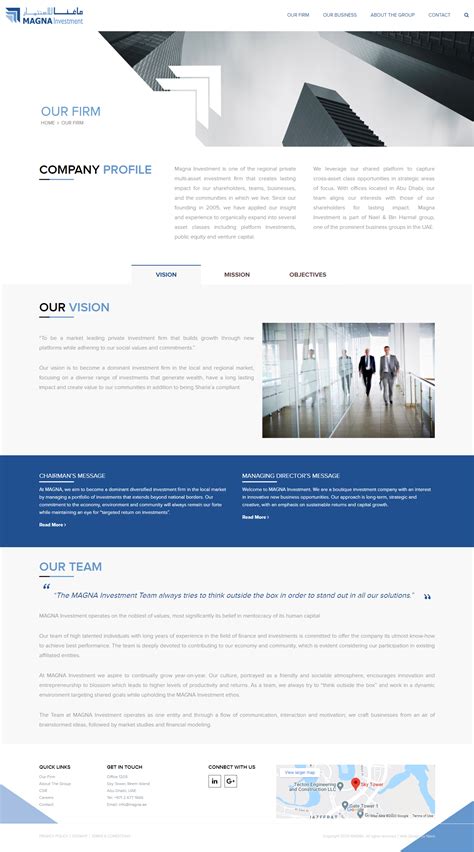 magna investment web case study