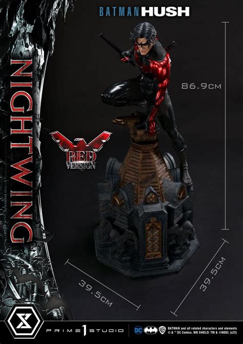 figura nightwing red version batman hush