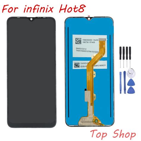 จอชด LCD Touch หนาจอ ทช For infinix Hot x สดำ ฟรชดไขควง Shopee Thailand