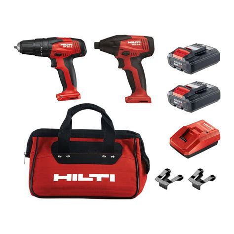 Hilti Volt Lithium Ion Cordless Rotary Hammer Drill Impact Driver