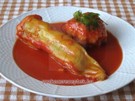 T Lt Tt Paprika Recept Szakacsreceptek Hu Recipe Stuffed