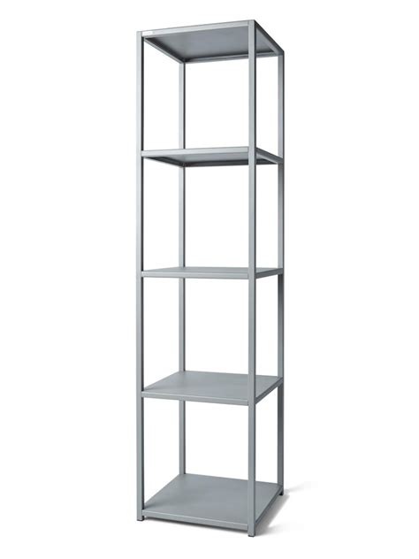 Silver Tower Open Shelving Unit For Sale At 1stdibs