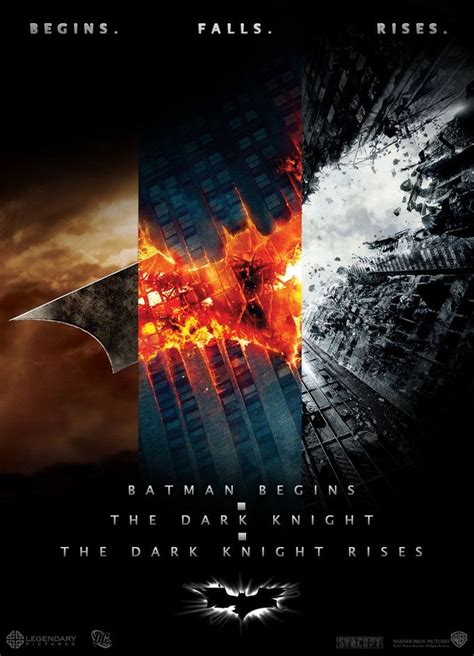 Combined Batman Trilogy Posters Batman Film Batman Film Posters The