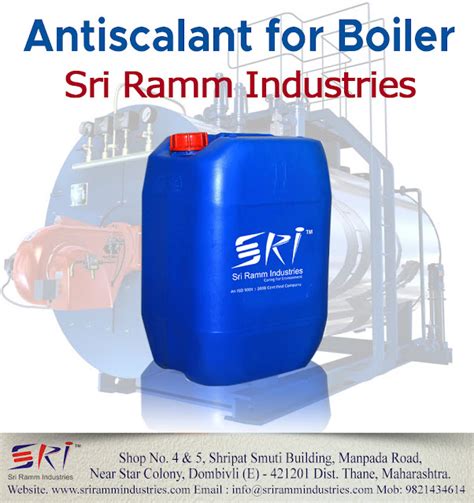 Antiscalant For Boiler