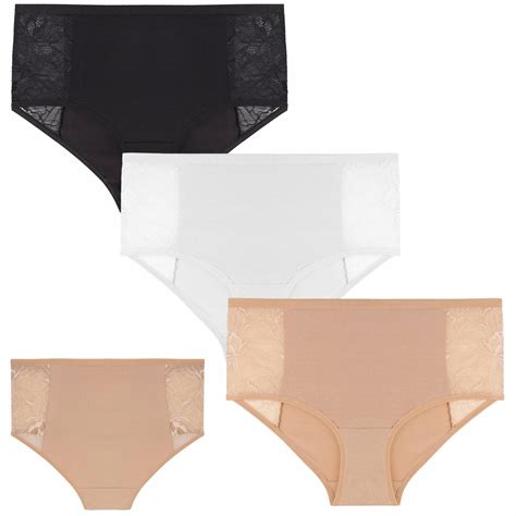 X Majtki Ci Owe Maxi Bikini Z Koronk Bawe Niane Wysoki Stan Xxl Moraj