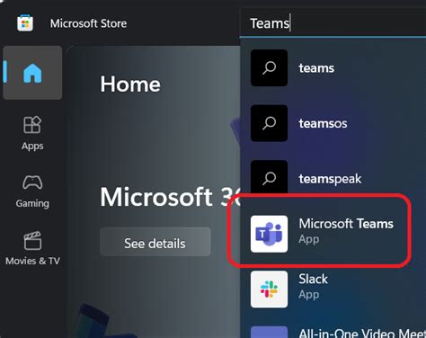 Teams You Can Now Install Teams From The Microsoft App Store For Windows