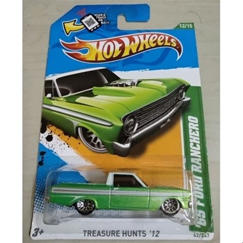 Hot Wheels 66 Ford Ranchero T HUNT 2012 Regular Treasure Hunt Shopee Malaysia