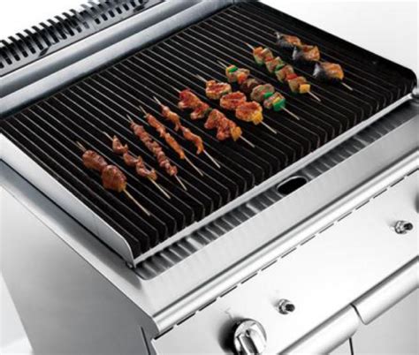 700 Series Gas Lava Rock Grill With Cabinet KitchenSpot