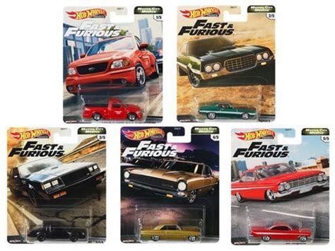 駿河屋 Hot Wheels ワイルドスピード プレミアム 個アソート MOTOR CITY MUSCLE GBW G ホットウィールhotwheels