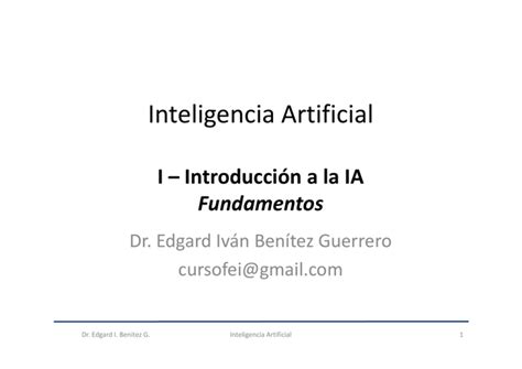 Inteligencia Artificial