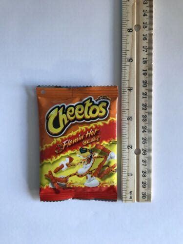Cheetos Forever Flamin Hot Cheetos Mini Bag Collectible Sealed Approx X
