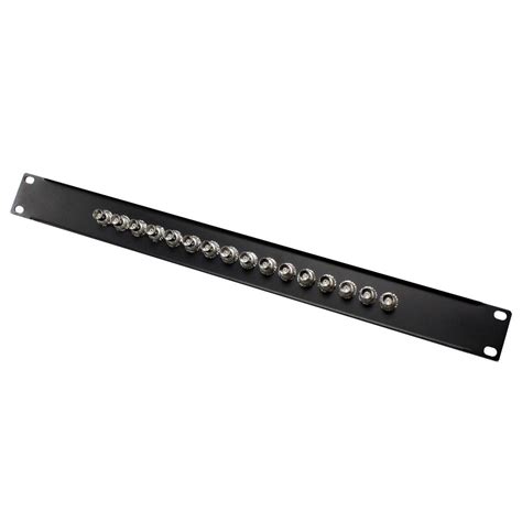 Patch Panel De 16 Puertos BNC Hembra Para Rack 19 Cablematic