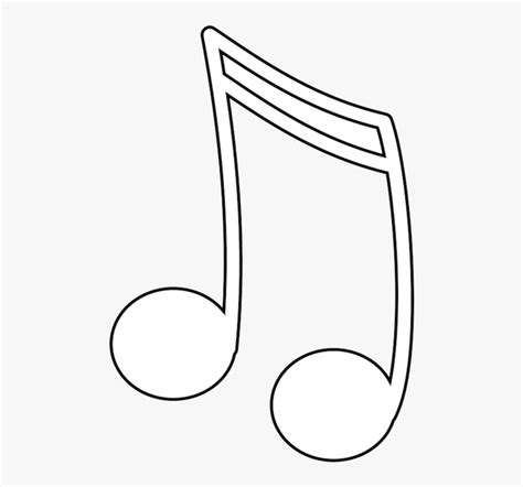 Music Notes Clipart Black And White