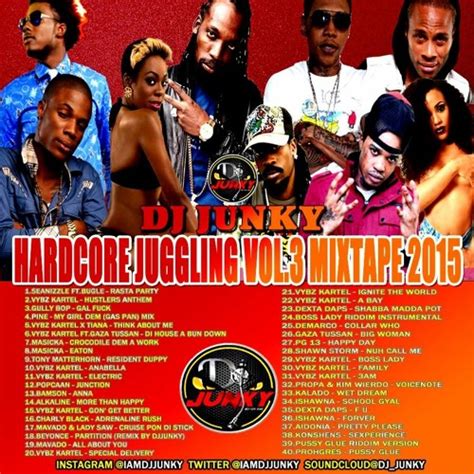 Stream DJJUNKY HARDCORE JUGGLING VOL 3 MIXTAPE 2K15 By DJ Junky Listen Online For Free On