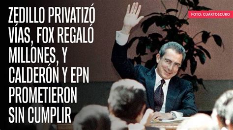 Zedillo Le Revira A Amlo Expresidente Arremete Contra El Populismo Y Su Afán Por Erosionar A