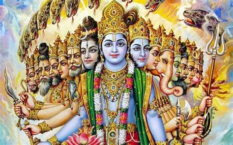 The Iconography Of Lord Vishnu Symbols Of God Vishnu