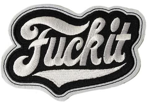 Lethal Threat Fuck It Patch ARM513369 ARH Custom UK