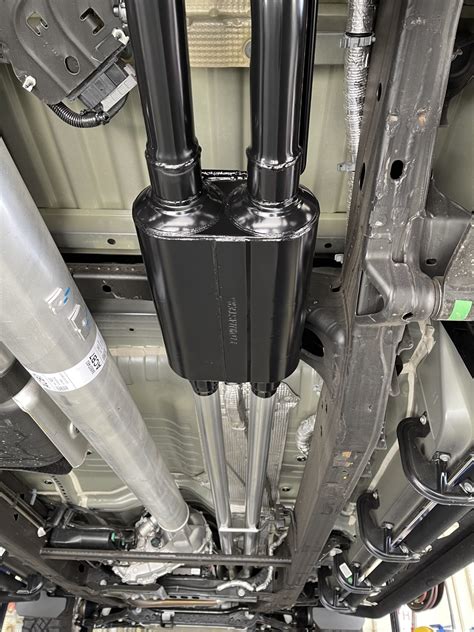 2021 Chevy Silverado 62 Trail Boss Flowmaster True Dual Exhaust With 4