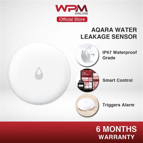 Aqara Water Immersing Sensor Flood Water Leak Alarm Security | Lazada