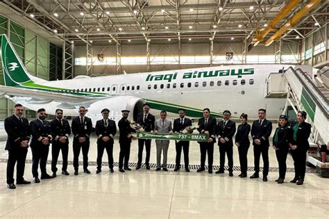 Iraqi Airways Takes Delivery Of Its First Boeing Max Air Data News