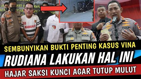 Di Ungkap L Sigit Begini Cara Iptu Rudiana Sembunyikan Bukti Di