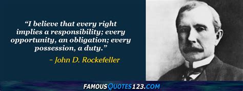 John D. Rockefeller Quotes - Famous Quotations By John D. Rockefeller